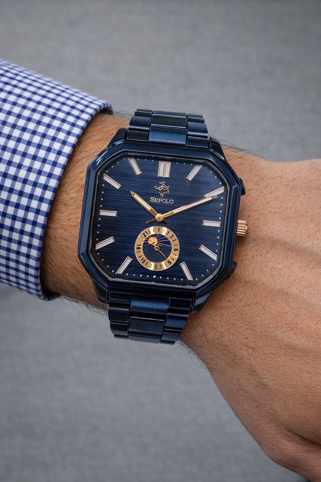 Lacivert VIP Erkek Kol Saati