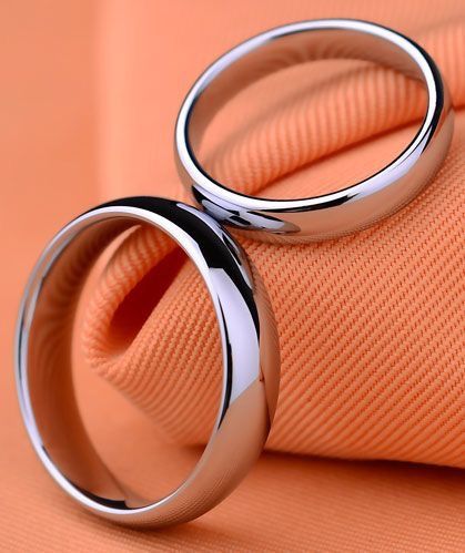 925 ayar gümüş 4mm bombeli alyans