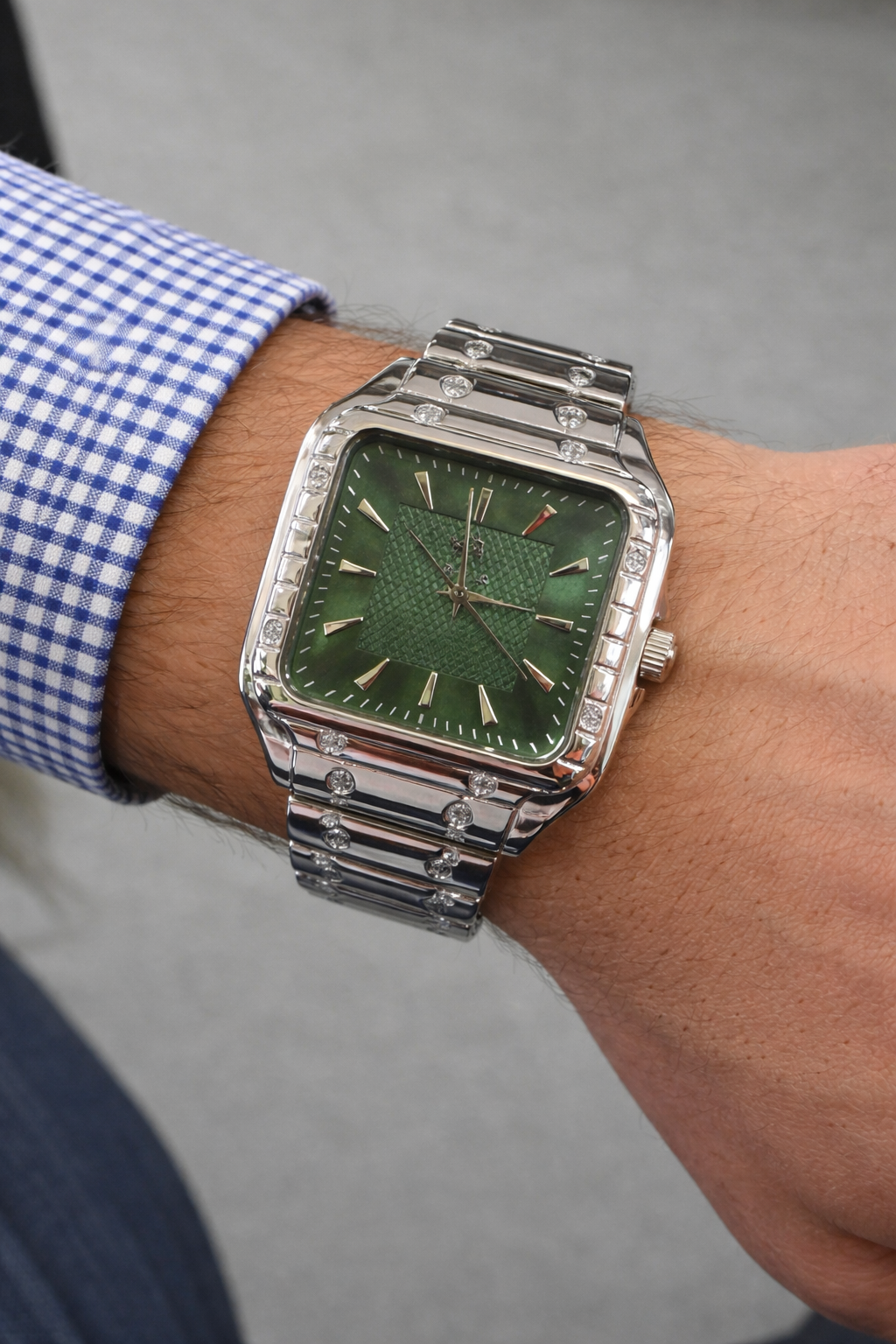 Yeşil Kadran VIP Erkek Kol Saati