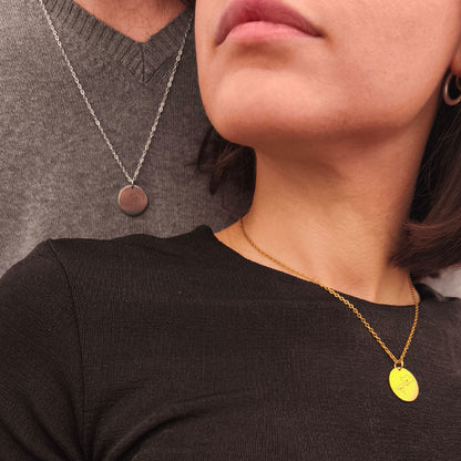 Çelik uzak mesafe ilişki kolyesi (Adet)