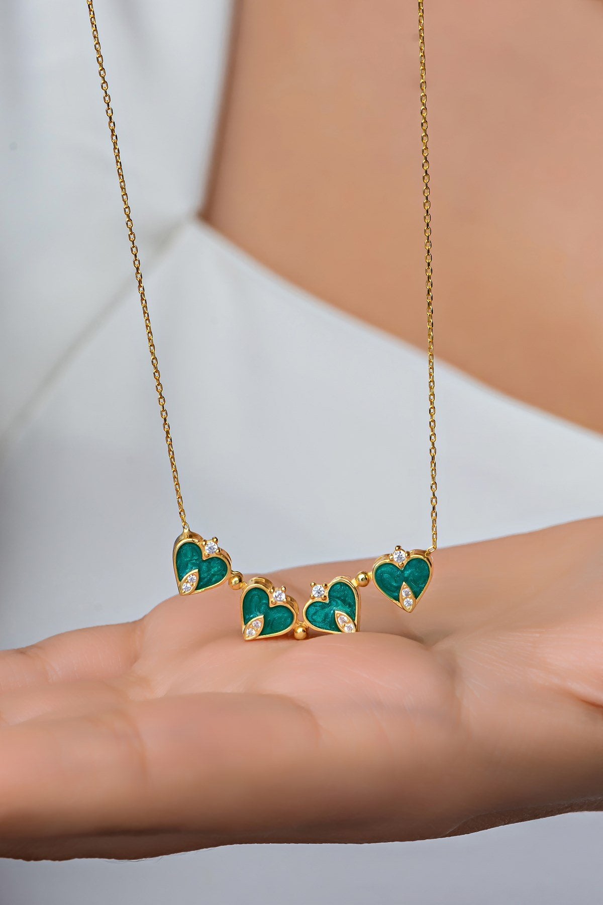 İkisi Bir Arada Şansım Sensin Kolyesi