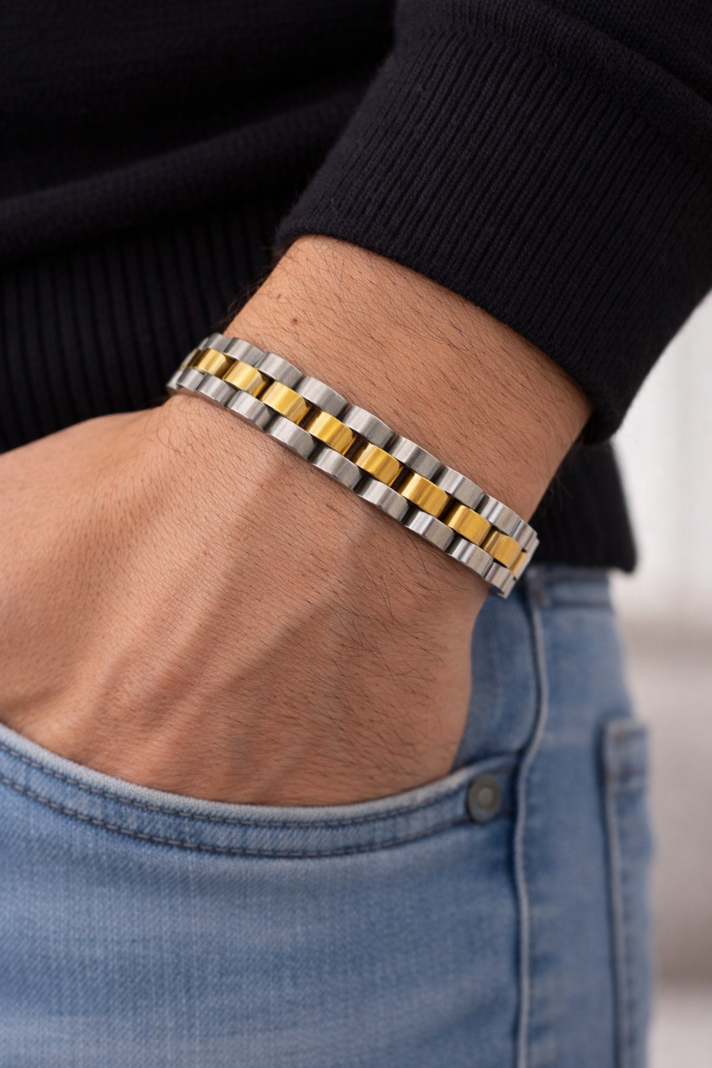 Rolex Model Çelik Bileklik
