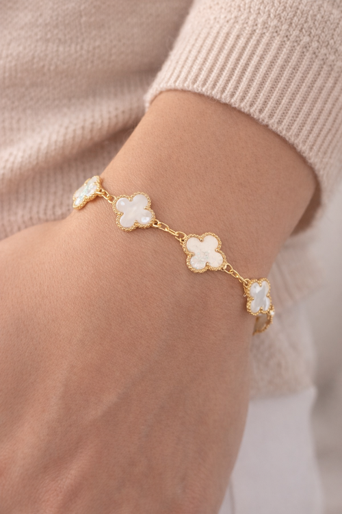 Van Cleef Çelik Bileklik