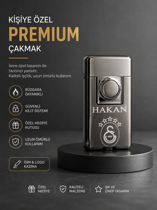 Özel tasarım lüx çiftli çakmak