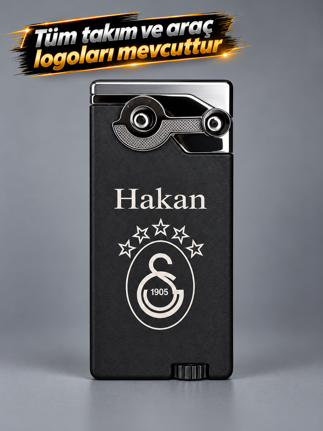 Lüx Tasarım Kişiye özel Metal Pürmüz Çakmak