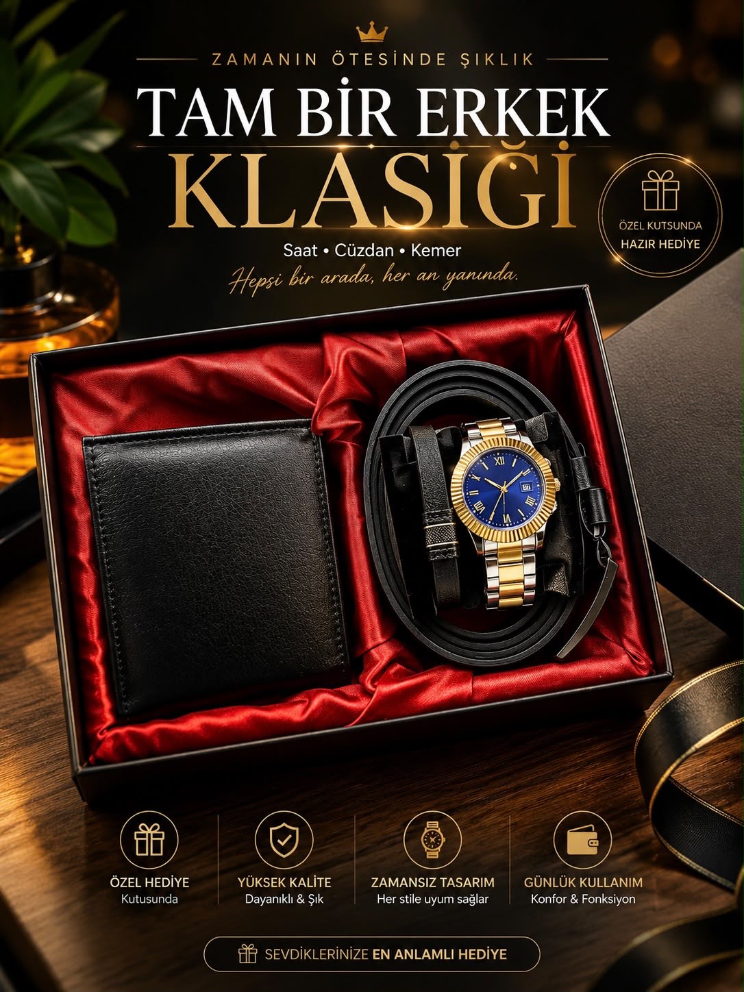 Rasyonel Premium Aqua Gold Set