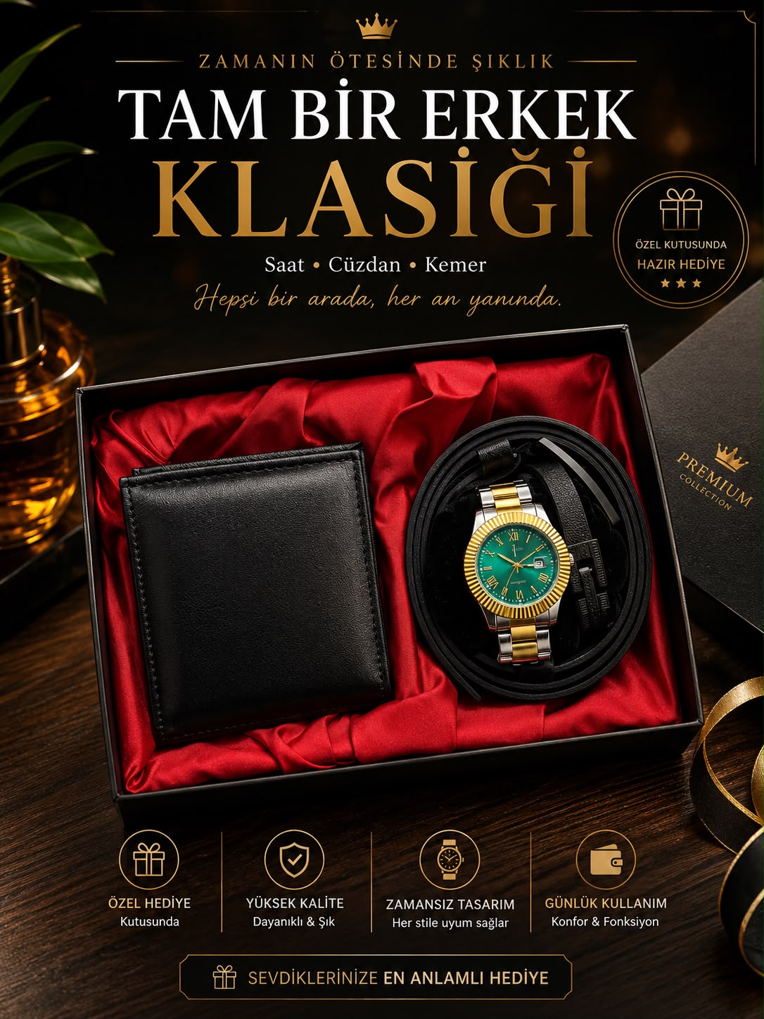Rasyonel Premium Gold Set